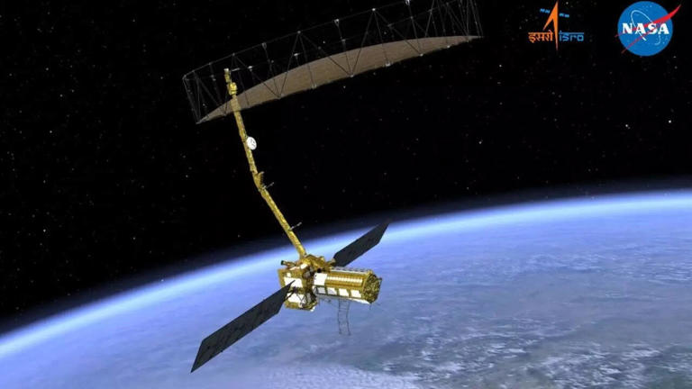 NASA-ISRO Largest Radar Antenna in Orbit