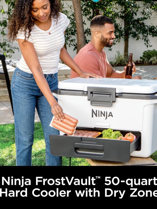 🔥 Ninja FrostVault™ 50-Quart Hard Cooler – Keep Food & Drinks Fresh Anywhere!